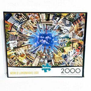 Buffalo Games World Landmarks 360 Jigsaw Puzzle 2000 Pieces